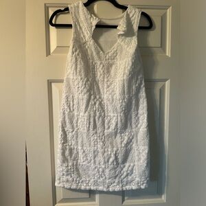 Vineyard Vines white eyelet dress girls cotton 12